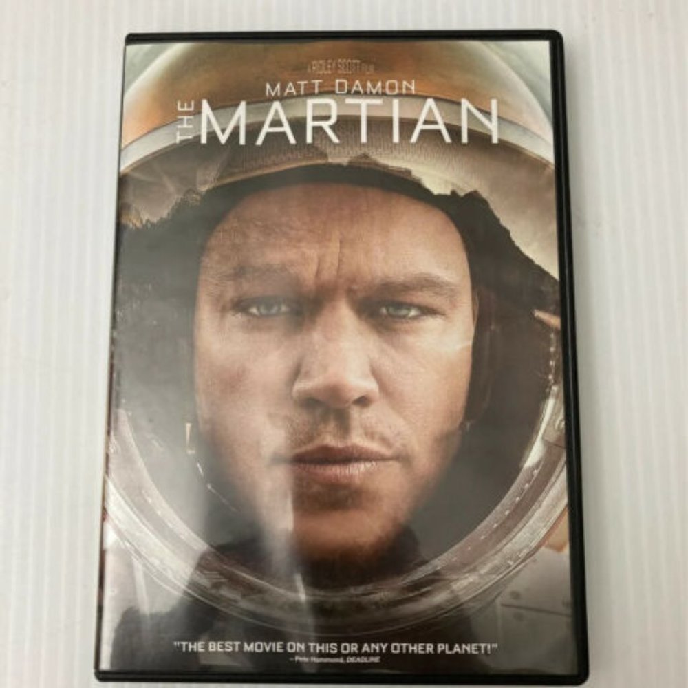 The Martian DVD 2015 20th Century Fox Matt Damon